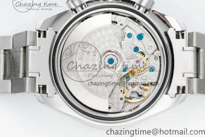 0215 Speedmaster Racing Master SS HKF Best Edition Gray Black Dial on SS Bracelet A Sustainable 7805